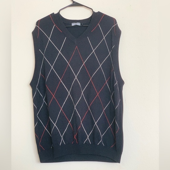 Alan Flusser Other - Alan Flusser Argyle Golf Sweater Vest